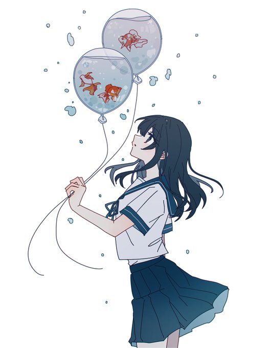 「goldfish」 illustration images(Latest｜RT&Fav:50)｜2pages