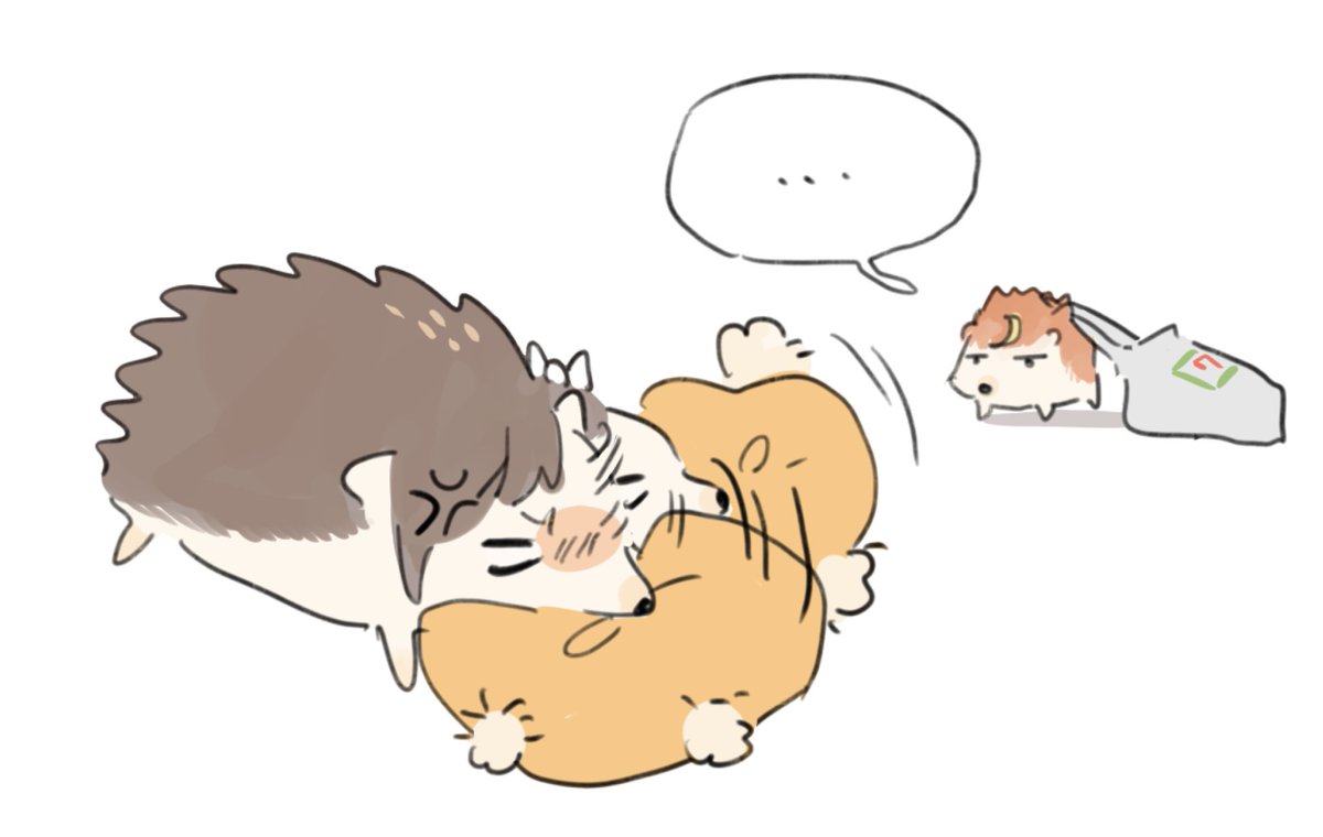 myeong_si_'s tweet photo. 🦔 https://t.co/zL6RCSnNTI