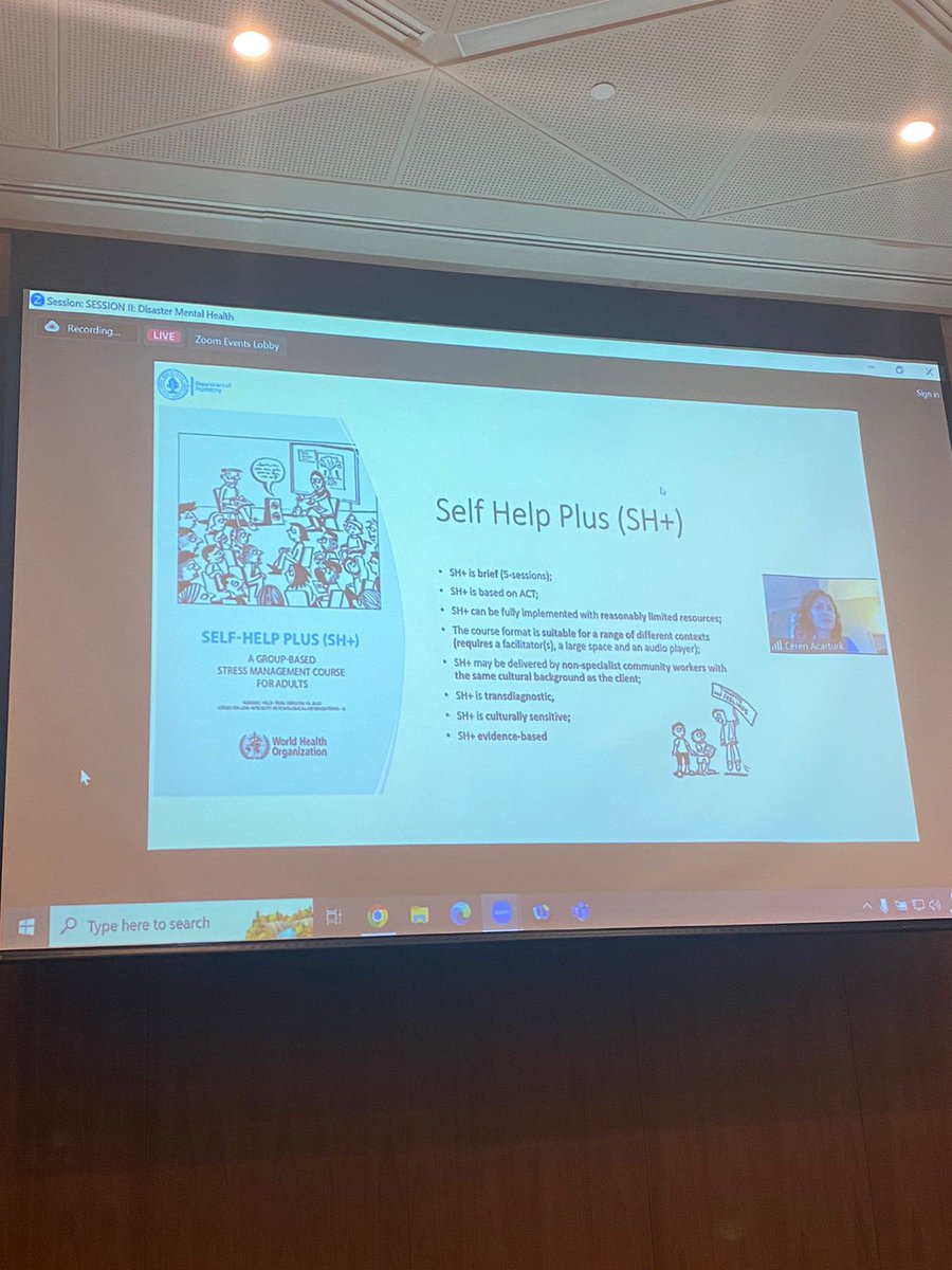 🧩Session II on #Disaster #Mental #Health happening now! Dr. Atif Rahman dives into crisis management in Pakistan, and Dr. <a href="/CerenAcarturk/">Ceren  Acarturk</a> discusses Psychological Interventions post Türkiye-Syria #Earthquakes. Timely discussions on crucial topics during times of crisis. #GAMH 🧩