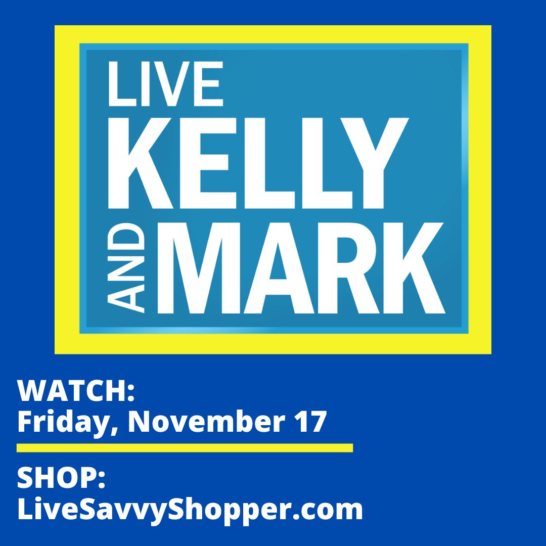 We're thrilled to be featured today on @livekellyandmark with an exclusive deal on Color Me Pajamas™ for viewers. Shop and save 50% now at LiveSavvyShopper.com