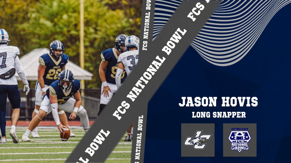 Congrats to our Long Snapper, Jason Hovis, on being invited to the FCS National Bowl! #CLA