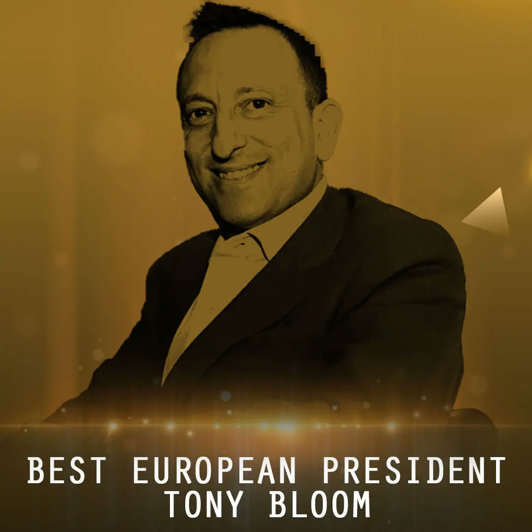 Football is not only played on the pitch. Congratulation to @OfficialBHAFC president TONY BLOOM