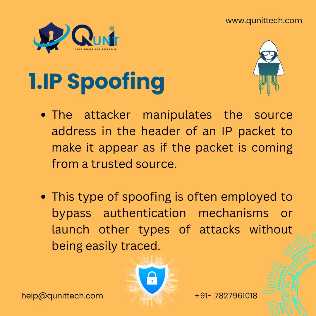 qunit0001's tweet photo. Don't be fooled, be cyber-smart!

📧 Email: help@qunittech.com

📞 Phone: +91-7827961018

#qunitcybersecurity #qunittech #qunittechnologies #cybersecurity #cybersecurityawareness #cybercrimes #cyberattack #spoofing #spoofingattacks #emailspoofing #hacker #cybercriminals  #hacking https://t.co/wXjq5flc8F