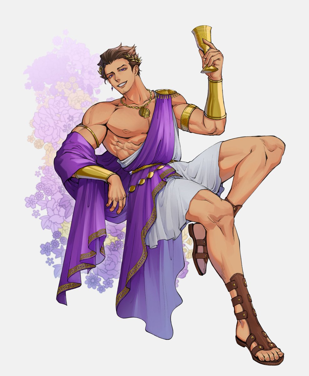 ZeroZin0's tweet photo. Doozers for Palestine✨
Vegetta in Ancient Greek clothing request by @CentroVy
! I had too much fun drawing this xD
#DoozersforPalestine https://t.co/A1iN02bFOo