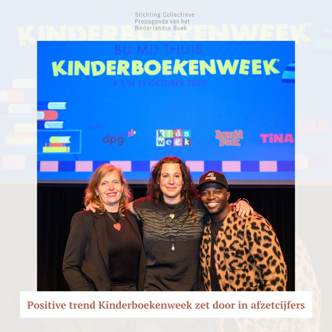 We kijken terug op een succesvolle Kinderboekenweek. De markttrend over de langere termijn is positief: jaar op jaar neemt de afzet toe.  Lees het nieuwsbericht en bekijk het uitgebreide dashboard van <a href="/KVB_Boekwerk/">KVB Boekwerk</a>:cpnb.nl/nieuws/positie…