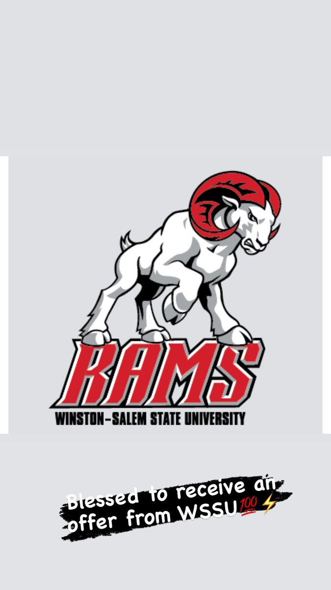 JupeAlston's tweet photo. Blessed to receive an offer from WSSU🐐⚡️
@CoachHolmes_OL https://t.co/CjbYbG1TlG