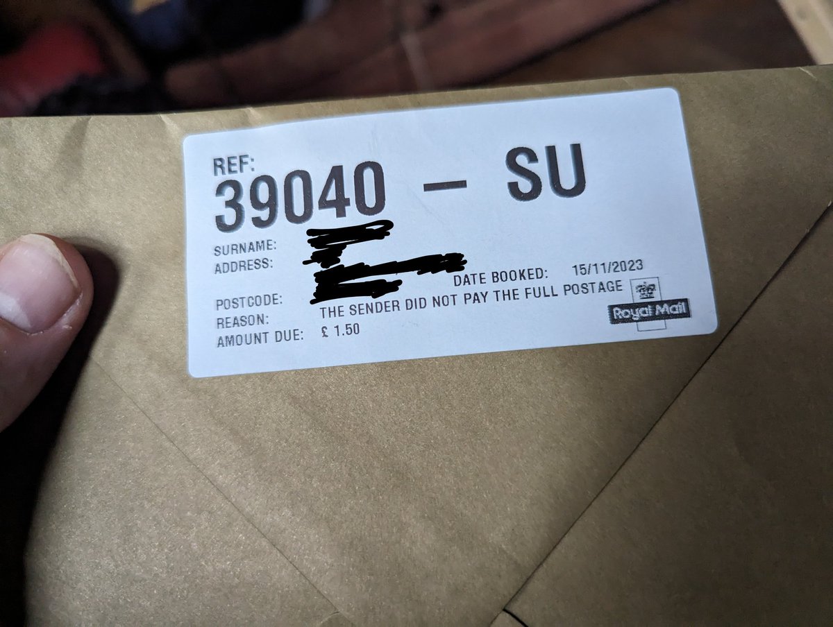 Disco_jim's tweet photo. @RoyalMailHelp @RoyalMail why is a first class stamp no longer enough to send greetings cards within the uk? I've had to pay additional postage https://t.co/ifJzmGqJz5