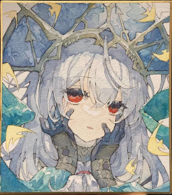 透明水彩 濁心スカジ 