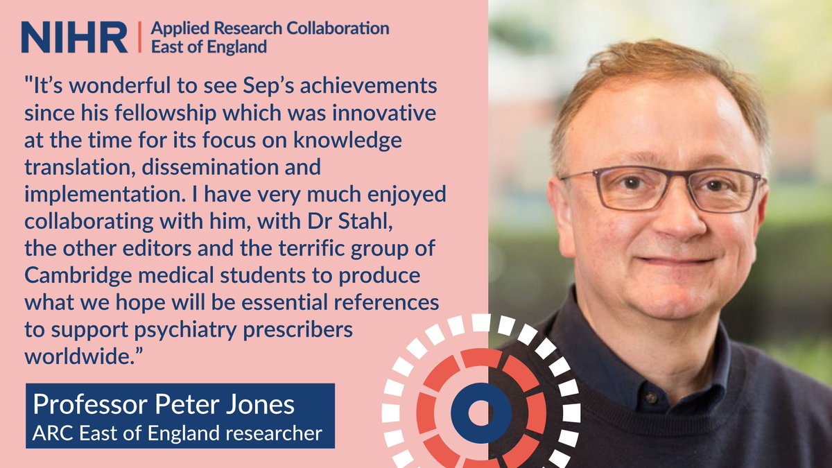 Our former #research fellow Dr Sepehr Hafizi <a href="/CPFT_NHS/">CPFT</a> helped to #ShapeTheFuture of #MentalHealth care &amp; treatment, as lead editor of 1 of 2⃣ new #psychiatry books published by <a href="/CambPressAssess/">Cambridge University Press & Assessment</a>, with Prof. Peter Jones.
Start #YourPathInResearch with us! ➡️ bit.ly/3G2tFmu