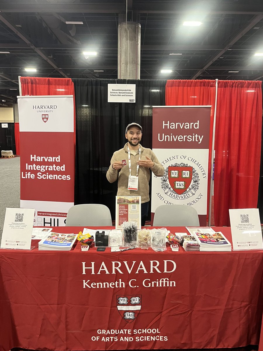 Come say hi to @HarvardCCB at @ABRCMS today and tomorrow! We love chatting with everyone 😀