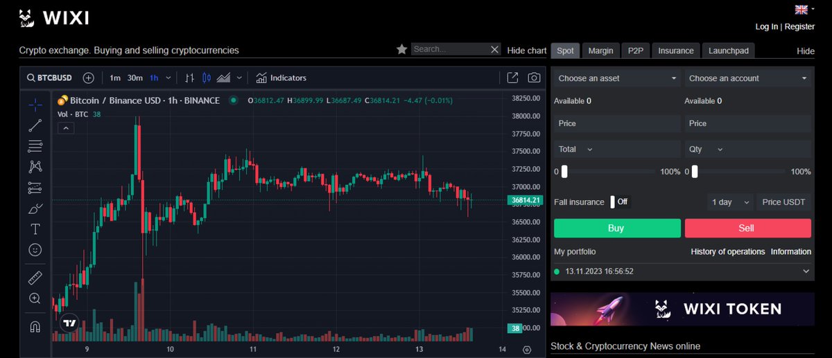 wixi_exchange's tweet photo. 👋 Hello and welcome to Wixi! 

We're a crypto trading platform offering a unique blend of tools to enhance your trading experience. 

Our focus? Low commissions, a wide range of trading pairs, and innovative trade insurance https://t.co/8yPwjava1w

#Wixi https://t.co/2lojbSEHBP