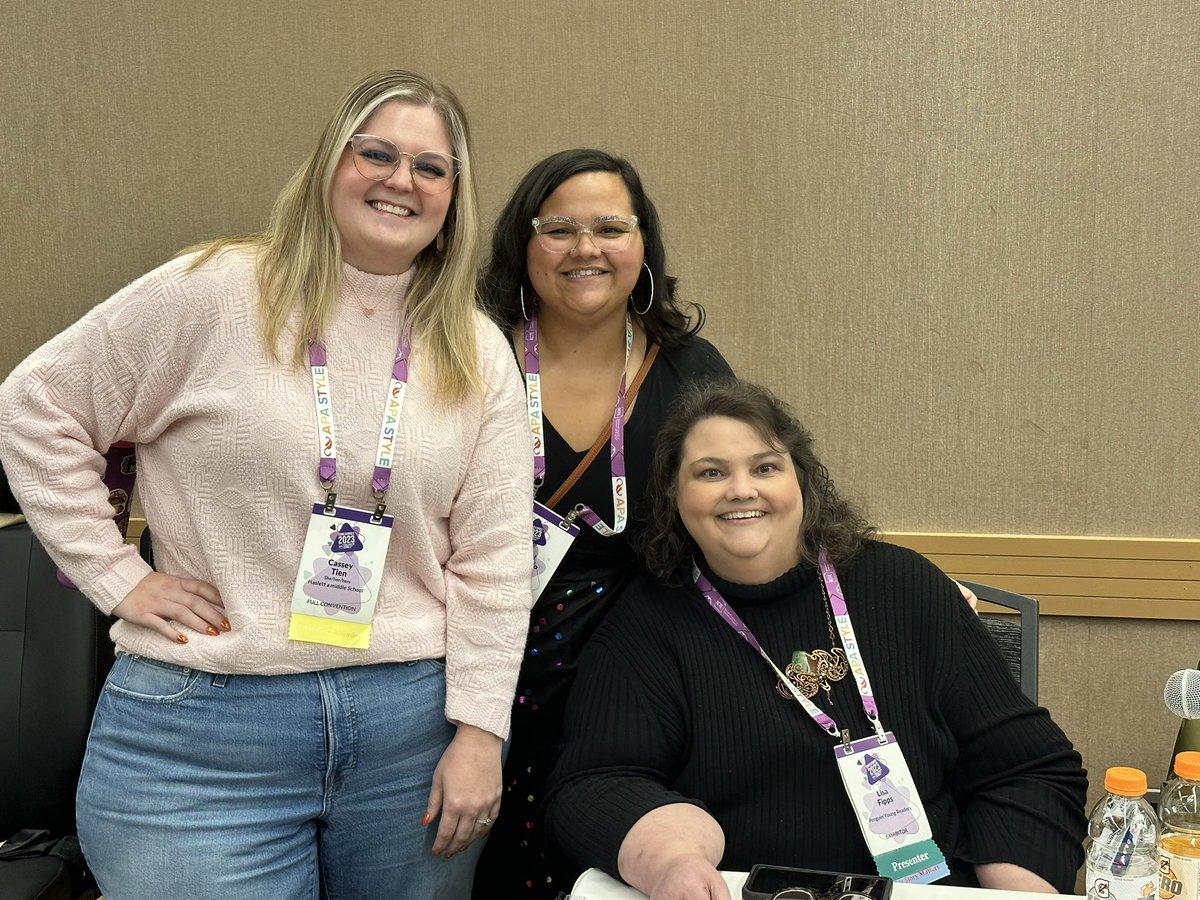 Found myself overcome as we discussed positive body representation and criticality in our classrooms! I needed these women and their characters when I was a kid, and I am so glad that my students will see them in  my classroom! Thank you <a href="/AuthorLisaFipps/">Author Lisa Fipps</a> and <a href="/crystalwrote/">Crystal Maldonado - Updates only</a>