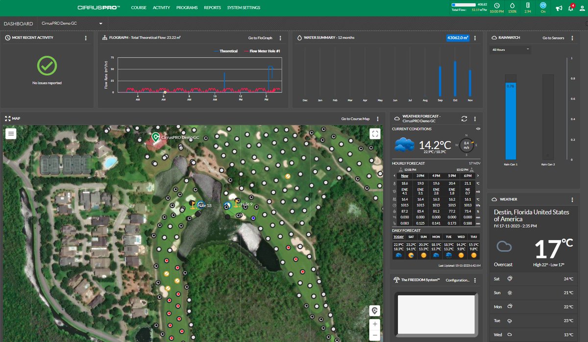 rainbirdgolfuk's tweet photo. When a company releases a product & all the employees want to do is shout loud, & share it with our industry it's likely the product is special
@RainBirdGolf have done just that with #CirrusPRO Central Control #Software
Quoted as, "Simply a Game Changer"
#TimelessCompatibility https://t.co/EAnYIXZqfP