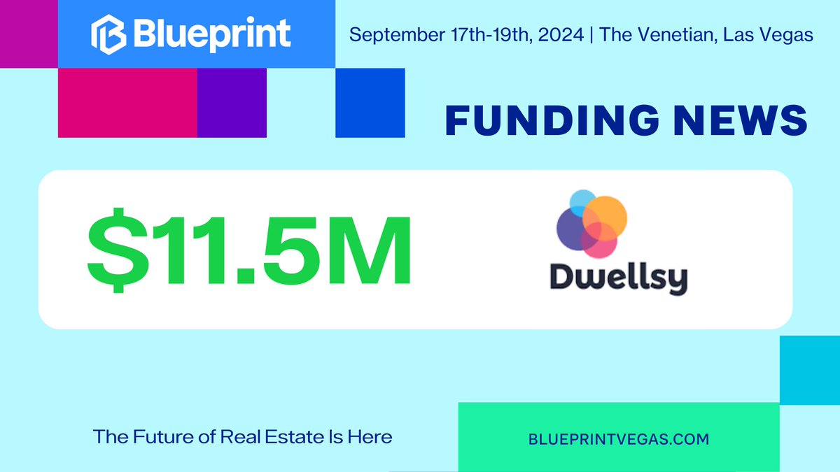 💵FUNDING FRIDAY ! <a href="/DwellsyRents/">Dwellsy</a> announced the close of an oversubscribed $11.5M seed funding round led by <a href="/uluventures/">Ulu Ventures</a>. We are thrilled to have on board as a #Blueprint2024 sponsor.  

👀 Read more details here: lnkd.in/eC7AgTqC

#realestate #rental #data #rentalhousing