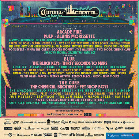ChemBros's tweet photo. Hold tight Mexico! @chembros are coming back live this Sunday at @CoronaCapital! We'll see you there. 🤖🌞 https://t.co/4NadbaNadv
#CORONACAPITAL #thechemicalbrothers #chemicalbrotherslive #dancemusic #Mexico https://t.co/mBrMBwO61k