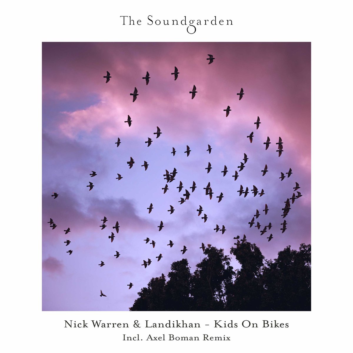 Celebrating our 100th release here at The Soundgarden with label boss Nick Warren joining forces with Spanish producer and DJ Landikhan to present "Kids On Bikes", a cosmic journey into Indie Dance with a healthy dose of prog. 
beatport.com/release/kids-o…