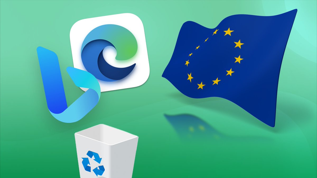GameStar_de's tweet photo. News: Windows - Microsoft gibt nach: Edge und Bing werden deinstallierbar - aber nur in der EU https://t.co/6J36WKWgwG https://t.co/xPzPSPsUmP