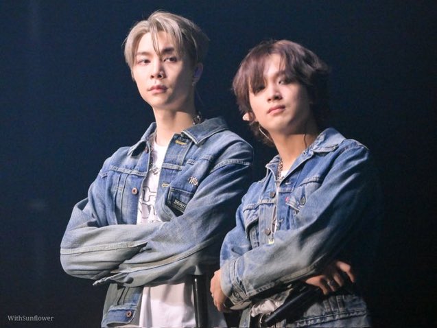 hooneychicken's tweet photo. johnny &amp; haechan in the origin, the link and the unity 😂 https://t.co/cGLOO8ylFM