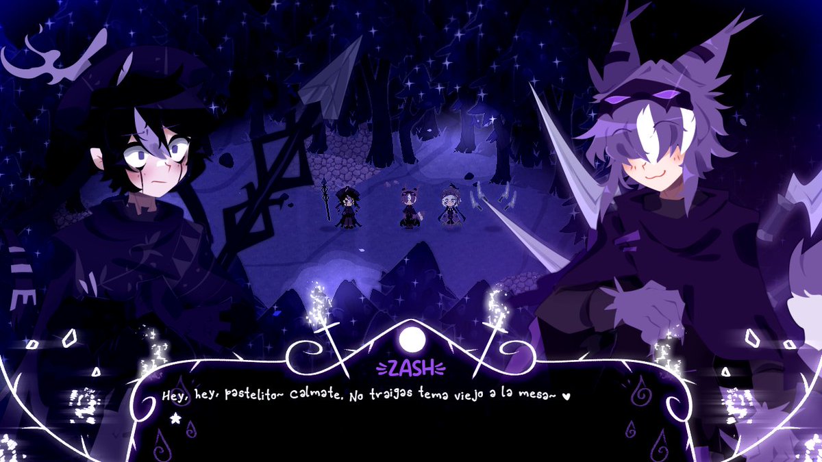 Noreemii's tweet image. ❖ Capturas de pantalla del juego sin contexto.😆✨

Me gusta como todo es tan random en algunas partes. 😎✨

#gamedev #rpgmaker #RPGMakerMZ