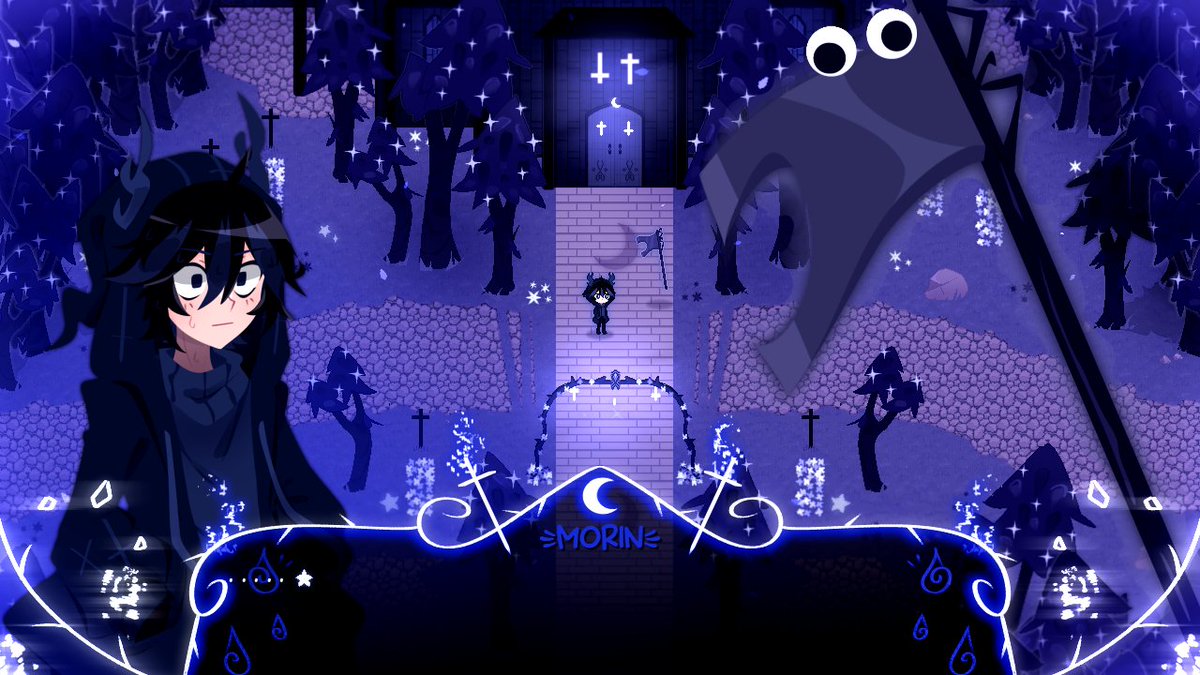 Noreemii's tweet image. ❖ Capturas de pantalla del juego sin contexto.😆✨

Me gusta como todo es tan random en algunas partes. 😎✨

#gamedev #rpgmaker #RPGMakerMZ