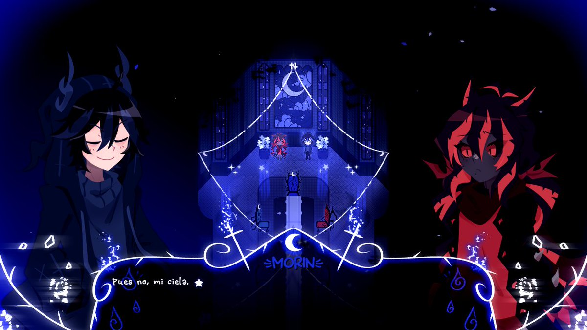 Noreemii's tweet image. ❖ Capturas de pantalla del juego sin contexto.😆✨

Me gusta como todo es tan random en algunas partes. 😎✨

#gamedev #rpgmaker #RPGMakerMZ