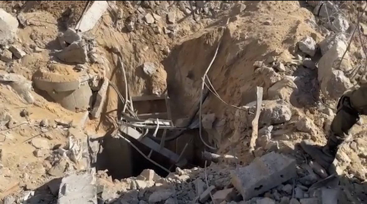 lisataraki's tweet photo. The latest attempt by Israel to deceive the public opinion following its failure to prove any military presence in Al-Shifa hospital. They just published footage for a Concrete Cable Duct leads to one of the main electricity generators. https://t.co/pPCJIb5Kyx