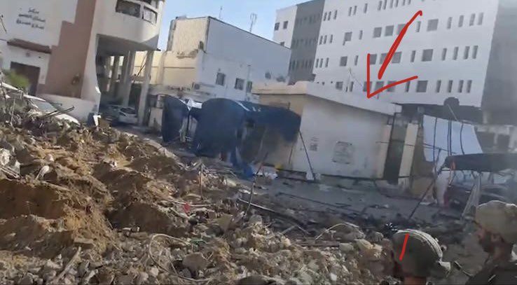 lisataraki's tweet photo. The latest attempt by Israel to deceive the public opinion following its failure to prove any military presence in Al-Shifa hospital. They just published footage for a Concrete Cable Duct leads to one of the main electricity generators. https://t.co/pPCJIb5Kyx