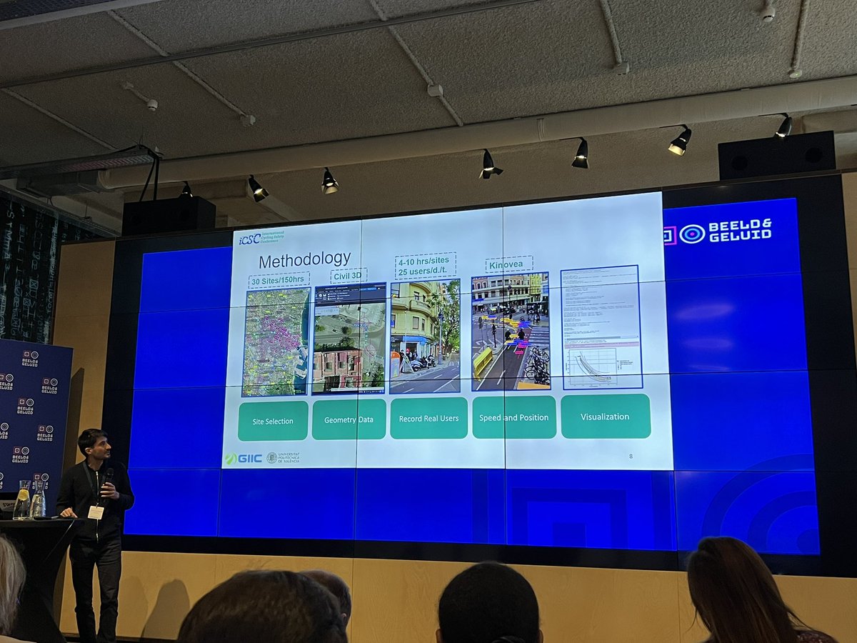 Our PhD Student Morteza Sabbaghian has just presented an innovative methodology based on #naturalisticdata to analyze the impact of #bikelane #geometricdesign on #micromobility users operation.

#icsc2023thehague #cyclingsafety