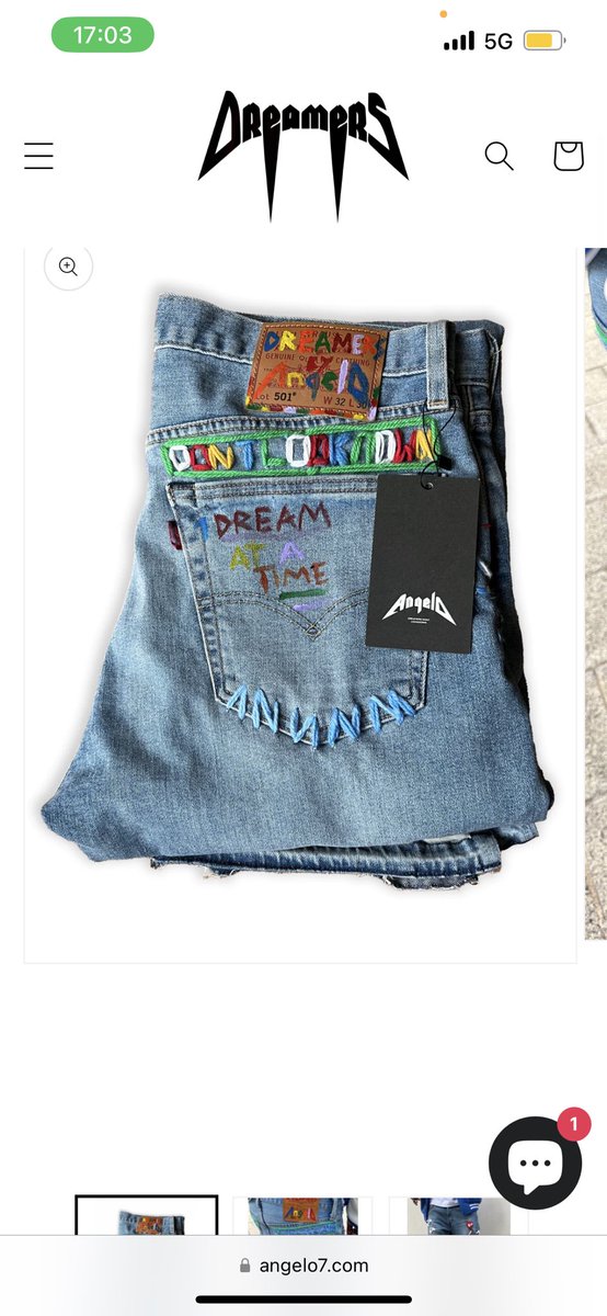 Hand embroidered pieces now on site. 

DREAMERSDONTLOOKDOWN.COM