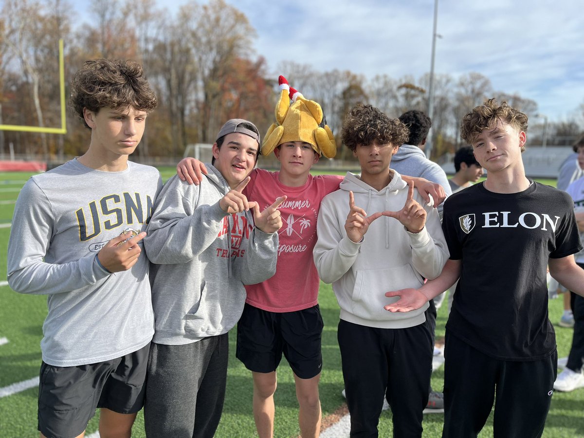 First period Strength &amp; Conditioning Turkey Bowl Champs! <a href="/CroftonHigh/">Crofton High School AACPS</a>