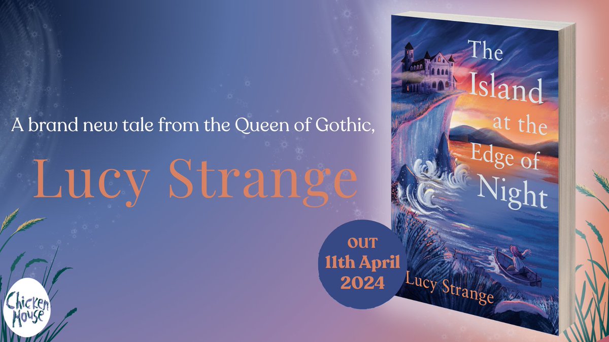 COVER REVEAL!!! I am so excited to reveal the title and cover of my new <a href="/chickenhsebooks/">Chicken House</a> gothic adventure THE ISLAND AT THE EDGE OF NIGHT | Cover illustrated by <a href="/katiehickey195/">Katie Hickey</a> | Designed by <a href="/studiohelen/">studiohelen</a> | Coming 11th April 2024 | Thank you <a href="/jonnybid/">Jon Biddle</a>! 🤗🤗🤗 Yarroooo!!!