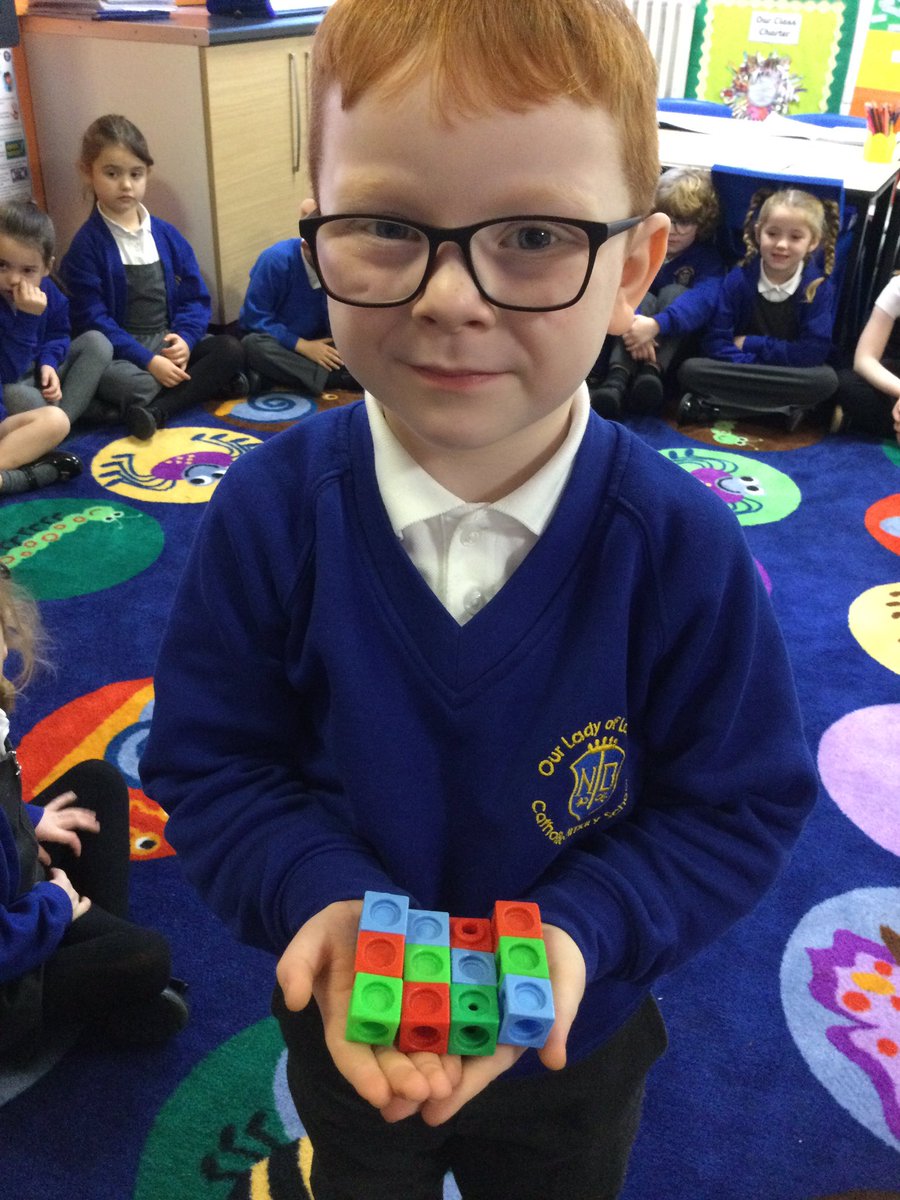 Elm Class have been looking at the magic number 3! We have been creating different patterns and combinations of colours as part of our Maths Week activities #MathsWeekEngland #MWE23