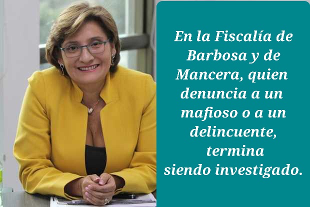 Eclides3's tweet photo. "Ley Barbosa"
Quien denuncie a un delincuente uribista, será investigado"
Francisco Javier Martínez director del CTI de Buenaventura, fue denunciado por tener vínculos con la mafia del puerto.
Éste  sujeto es protegido de la Fiscal Marta Mancera, los denunciantes a investigación https://t.co/fI0t2Oi3I4
