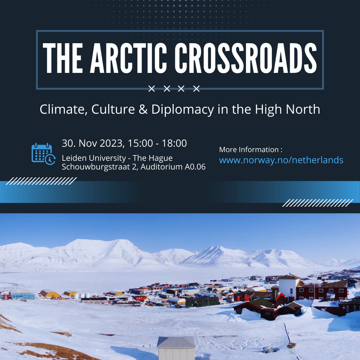 NorwayTheHague's tweet photo. Join us on 30 Nov in The Hague as leading experts explore the Arctic region's evolving dynamics:  -

- @Marisol_Maddox
- @NorwayAmbNL 
- @renevanhell
- M. van den Heuvel-Greve, @WUR
- A. M. Nystæ Keskitalo, @SaamiCouncil 

🔗 Program &amp; information: https://t.co/kdEdCeXKKo https://t.co/1AVZUh7dTo