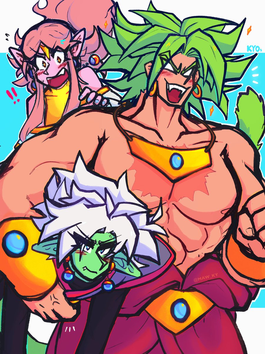 Where is Broly taking Zamasu?? Chronoa’s worried-🥦⌛️✨ Rts are appreciated!