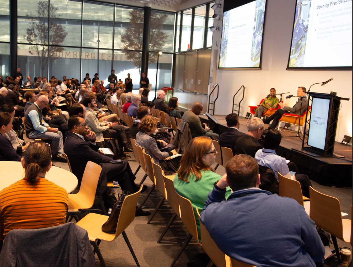 The government innovation programs at <a href="/BloombergDotOrg/">Bloomberg Philanthropies</a> aim to uplift public sector practices + people, giving public problem solving the same glow as, say, tech entrepreneurship. 🌟 

Great to speak with @NnekaSobers at the <a href="/utsummitnyc/">Urban Tech Summit</a> at <a href="/cornell_tech/">Cornell Tech</a>.