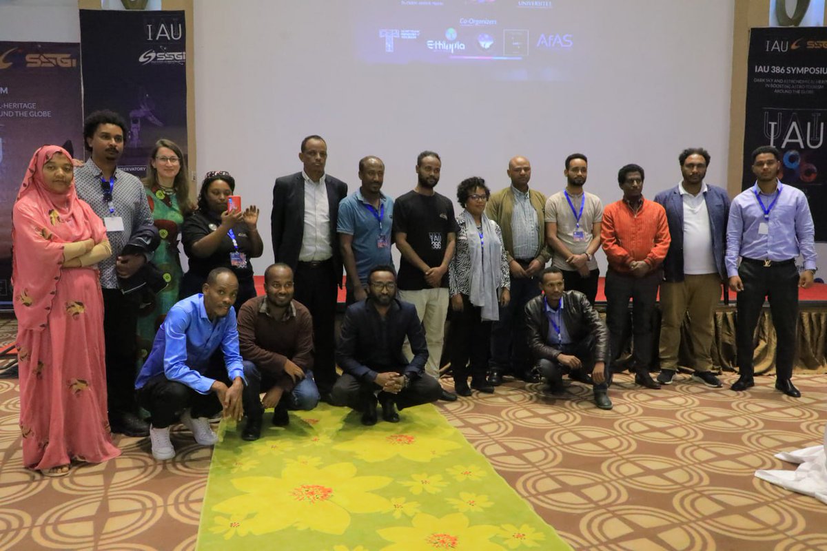 ssgi2022's tweet photo. The 386th International Astronomical Union Conference, hosted by Ethiopia, has ended today.

#SSGI #IAU386 #EAROAD #MiNT #EORC
#ESSS #MoT #LandofOrigin #IAU #APA #CBTDA #AfAS https://t.co/s4uX9J5KKz