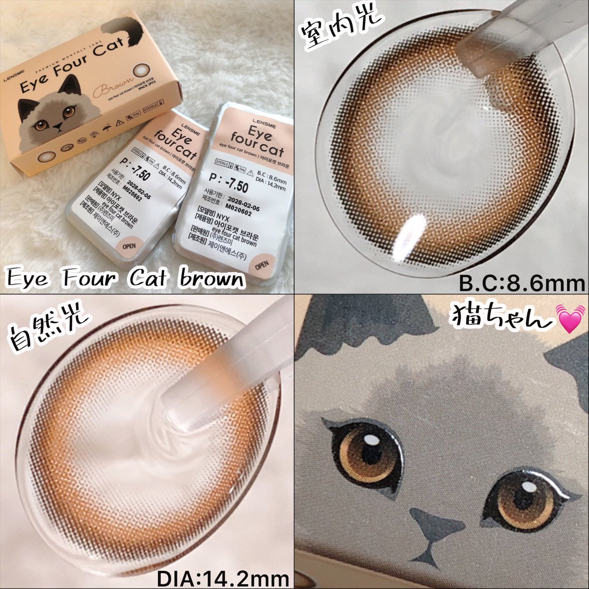 31m6npan3's tweet photo. カラコンぴあさんにいただきました🐈‍⬛

#PR #カラコンぴあ #KARACONPIA #韓国カラコン #EyeFourCat #レンズミー https://t.co/nIgC45gS0u