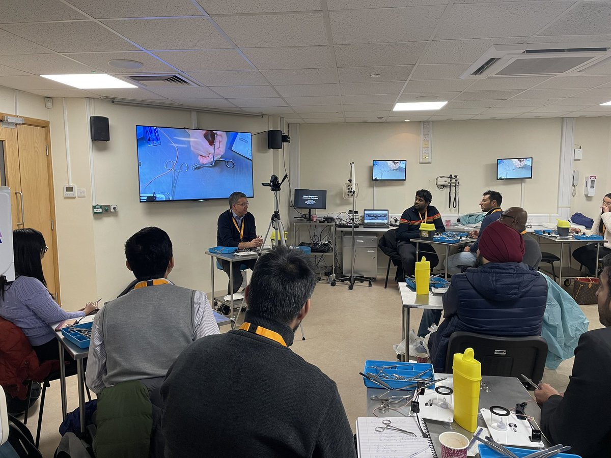 Alun Harcombe (@alunharcombe) on Twitter photo ESSC 2023
Paul Modi talking delegates through a demonstration of surgical instruments and their safe use. The interaction of cardiac surgeons, plastic surgeons and cardiologists being one of the great aspects of this course. <a href="/NUH_CS/">NUHClinicalSkills and National Repository</a> <a href="/TheBJCA/">BJCA 📊</a> <a href="/NUHPMED/">PMED at NUH City & QMC</a> ESSC 2023
Paul Modi talking delegates through a demonstration of surgical instruments and their safe use. The interaction of cardiac surgeons, plastic surgeons and cardiologists being one of the great aspects of this course. <a href="/NUH_CS/">NUHClinicalSkills and National Repository</a> <a href="/TheBJCA/">BJCA 📊</a> <a href="/NUHPMED/">PMED at NUH City & QMC</a>