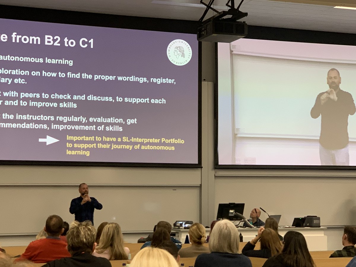 Deaf Studies, Sign Languages & Interpreting Berlin tweet media