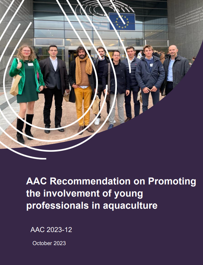 📣The AAC has published a new #Recommendation on "Promoting the involvement of young professionals in #aquaculture" to request specific measures to attract #youngprofessionals to the sector.🐠
🔗Have a look ! The document is available here:
tinyurl.com/4wkfd4j8