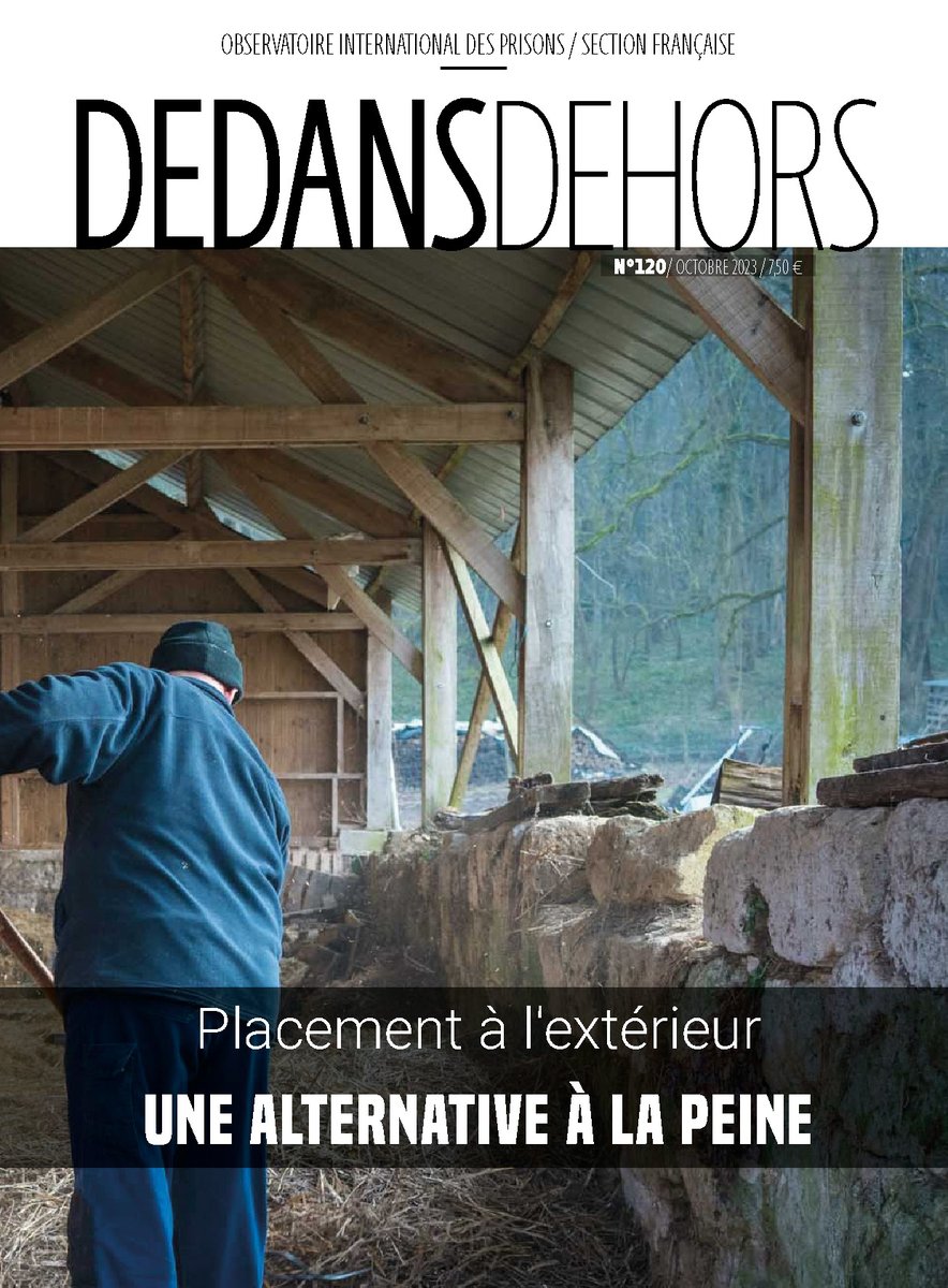 📰 Commandez le N°120 de #DedansDehors
Le placement à l’extérieur existe depuis longtemps, mais reste l’aménagement de peine le moins prononcé. Sa dimension #SocioÉducative plutôt que #sécuritaire est pourtant largement plébiscitée par les professionnels👉 oip.org/publication/pl…