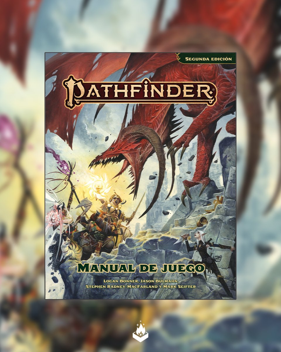 DevirAmericas's tweet photo. ¡Comienza la aventura! Así se verán las portadas de la nueva edición remasterizada de #Pathfinder2E en castellano. Mini 🧵 https://t.co/t362E2HWWS