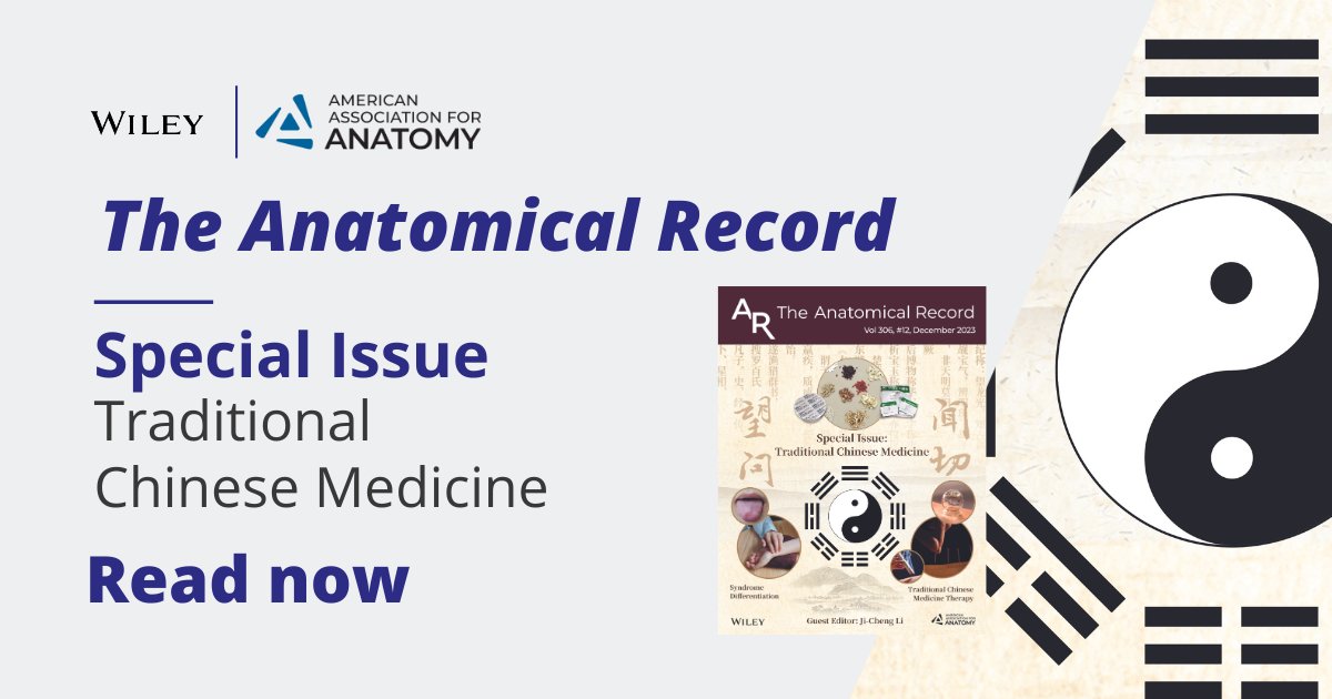 Abstracts of included papers are available in English and Chinese (for most papers) to make the contents more accessible to a Chinese audience. @AnatRecord @AnatomyOrg ow.ly/s3eM50Q8gC3