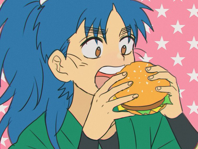 「前髪 ハンバーガー」のTwitter画像/イラスト(新着)｜2ページ目