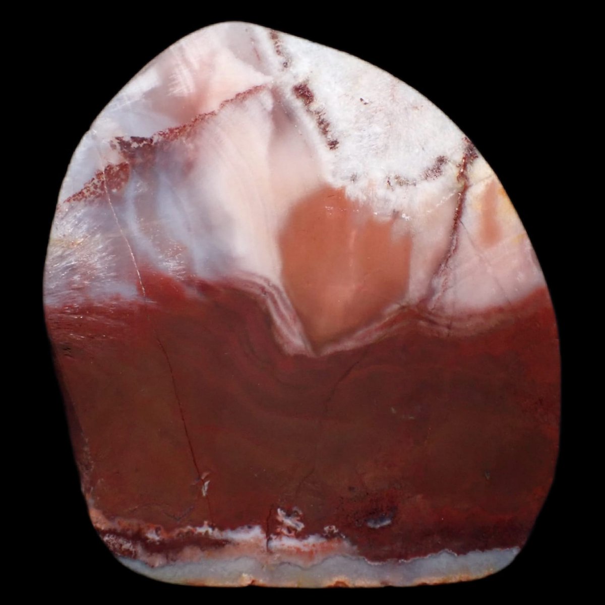 AgateScotland's tweet photo. Partially agatized zeolite. Maybe. Angus Coast 80mm/67mm, 80mm/66mm https://t.co/Jm1JEuTlGX