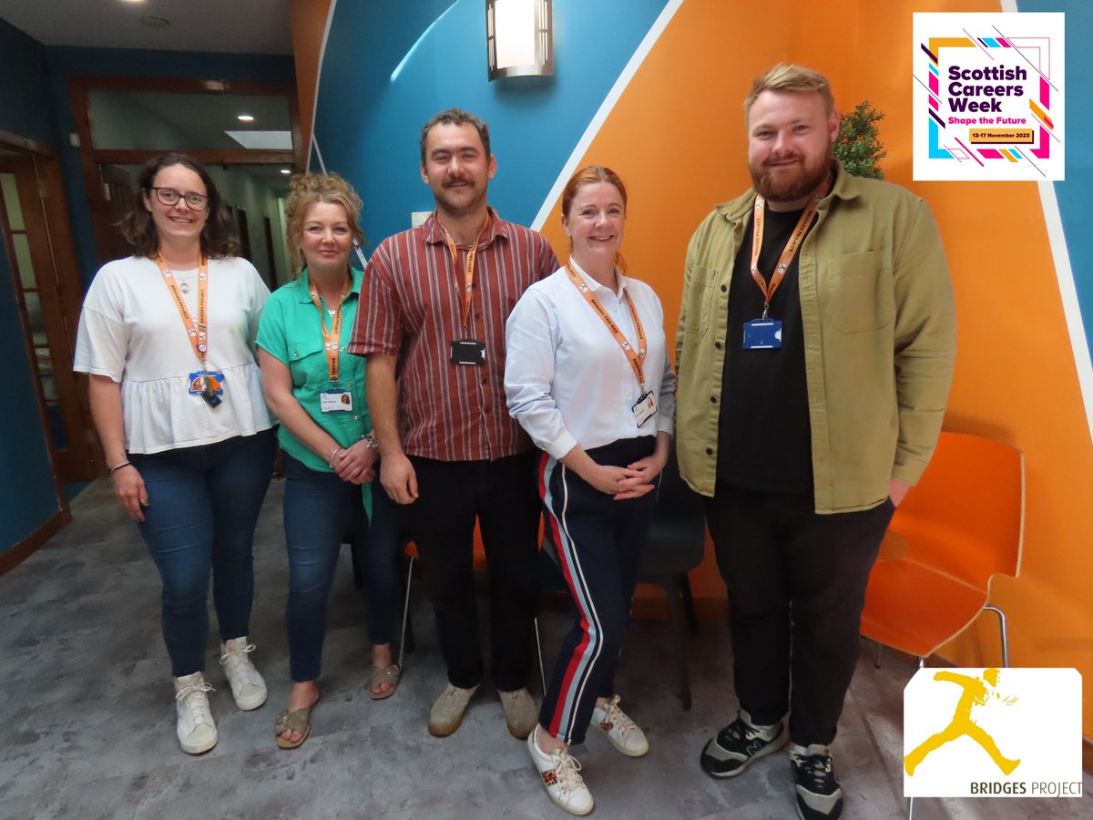 It's #ScotCareersWeek23, a week to showcase all the career support available in 🏴󠁧󠁢󠁳󠁣󠁴󠁿

Bridges Project provides a wide range of career support to help young people #ShapeTheFuture through our Education and Employability Team!

👇🏼 To read more:
bridgesproject.org.uk/employability

<a href="/mywowscotland/">My World of Work</a>