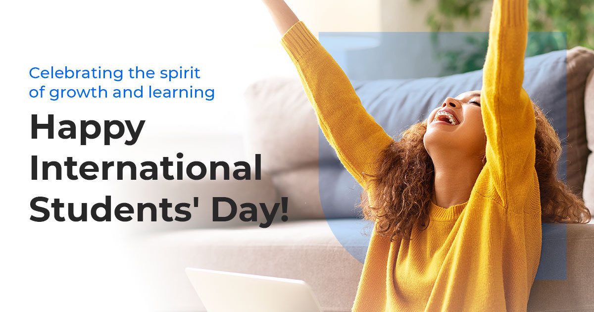 Every student represents the potential to change the future and make a difference.

Let us honour them by celebrating the global spirit of knowledge and dreams on International Students' Day!

#InternationalStudentsDay #InspiringFutures #GlobalLearners #GlobalU