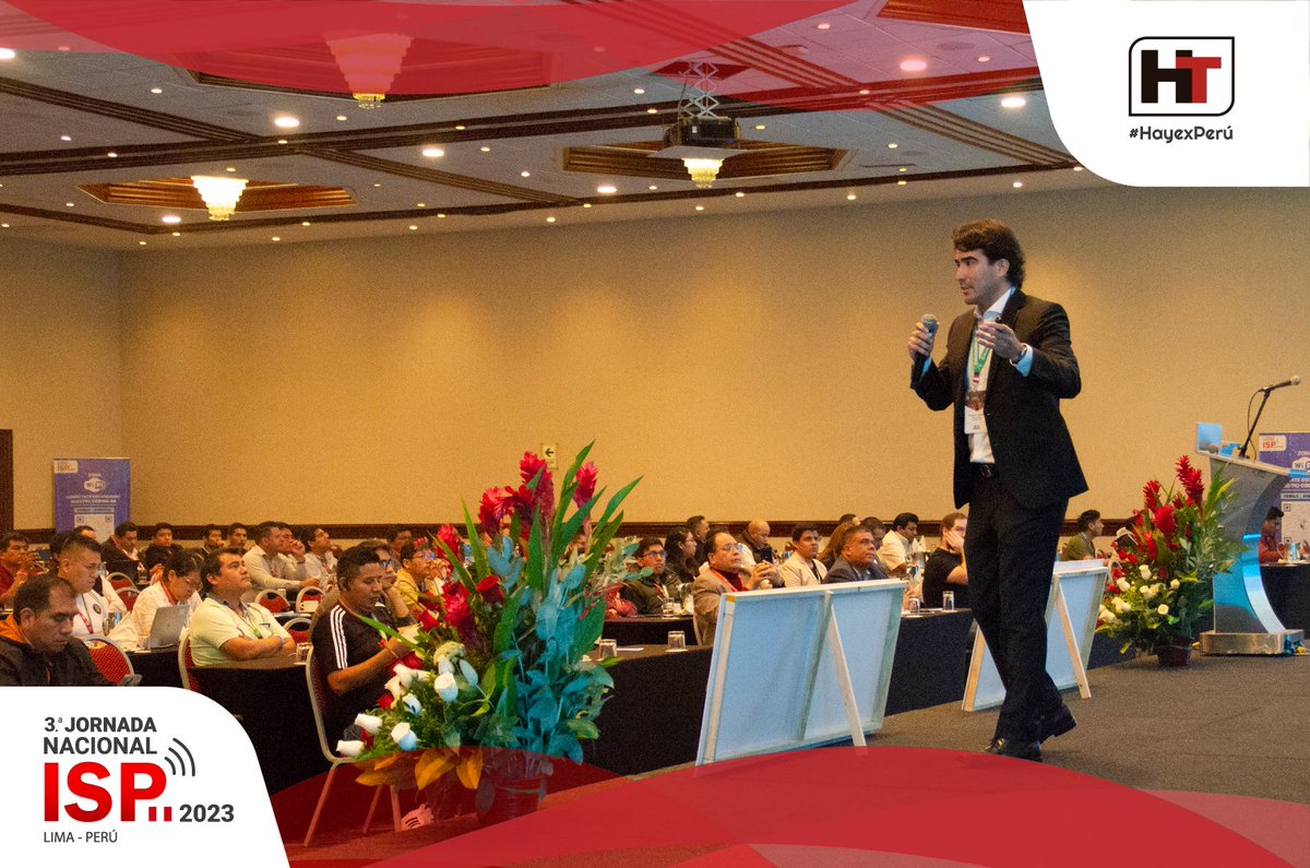 HayexTechnology's tweet image. #Atención  #HayexPerú🇵🇪
Gracias, a nuestro speaker 𝗠𝗮𝘂𝗿𝗶𝗰𝗶𝗼 𝗚𝘂𝗲𝗿𝗿𝗮, 𝗖𝗼𝘂𝗻𝘁𝗿𝘆 𝗺𝗮𝗻𝗮𝗴𝗲𝗿 𝗲𝗻 𝗦𝘂𝗺𝗮 𝗠𝗼́𝘃𝗶𝗹; por acompañarnos en esta 𝘁𝗲𝗿𝗰𝗲𝗿𝗮 𝗲𝗱𝗶𝗰𝗶𝗼́𝗻.
#3raJornadaISPPerú #JornadaISP  #Jornada2023 #Lima #Perú2023 #Telecomunicaciones