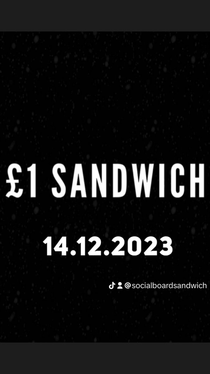 socialboardb's tweet photo. Head to our instagram and follow the post to book your sandwich 🎅🎅🎅 https://t.co/Vd6IwTCxix
